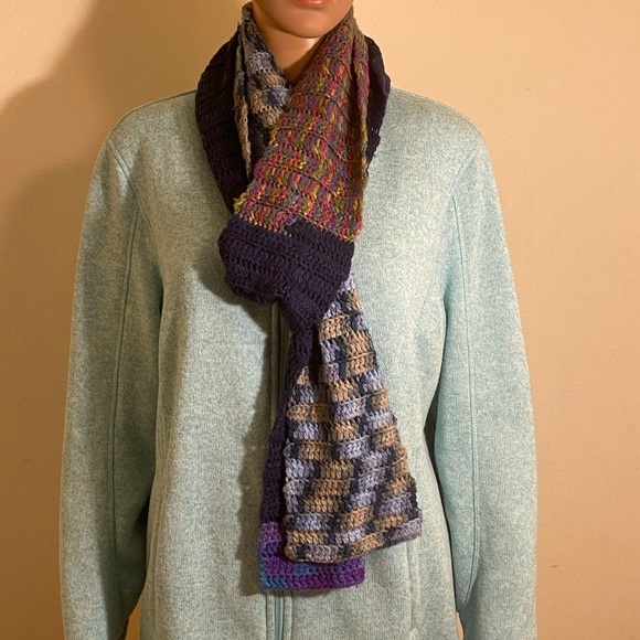 Homemade Knit Scarfs & Neck Warmer Four Piece Bundle - Picture 5 of 5